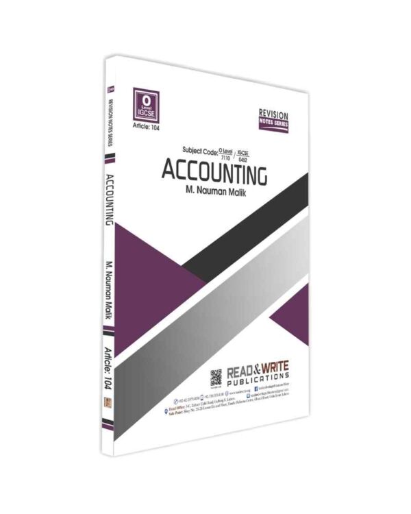 104 Accounting O Level Notes