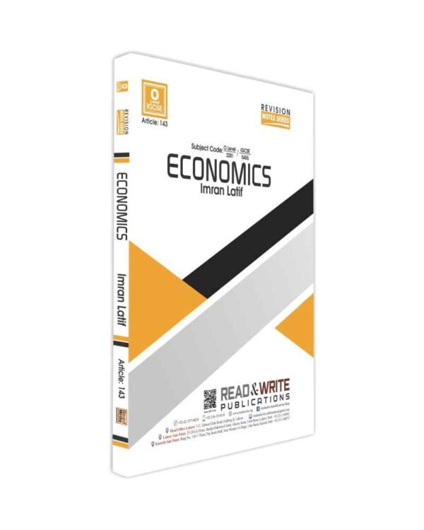 143 Economics O/IGCSE Level Revision Notes Series By Imran Latif