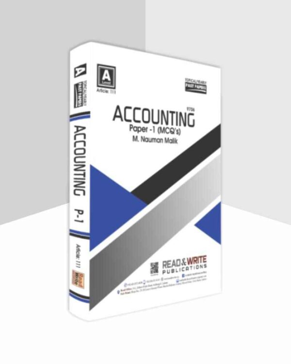 111 Accounting AS-Level MCQ’s Paper-1 Topical/Yearly