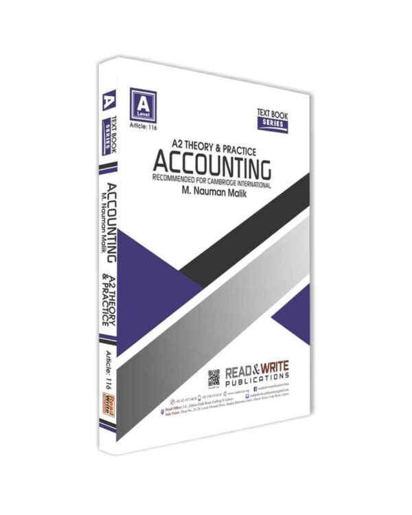 116 Accounting A2 Level Theory and Practice Book