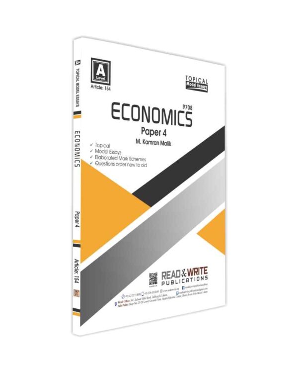 154 Economics A Level Paper 4 Topical Model Essays